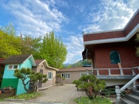 용수골 계곡 휘펜션