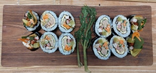 김밥에라면