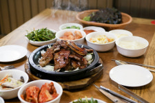풍성한숯불갈비