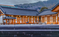 한옥 스테이 중정