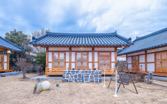 한옥 스테이 중정