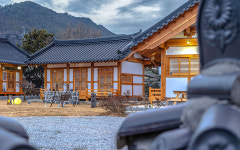 한옥 스테이 중정