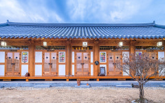 한옥 스테이 중정