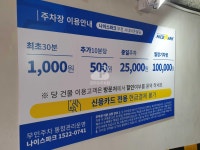 부천 시네마존빌딩 민영 주차장