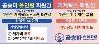 곰승마 손세차장