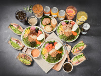 하와이안 샐러드 오샌드위치&포케