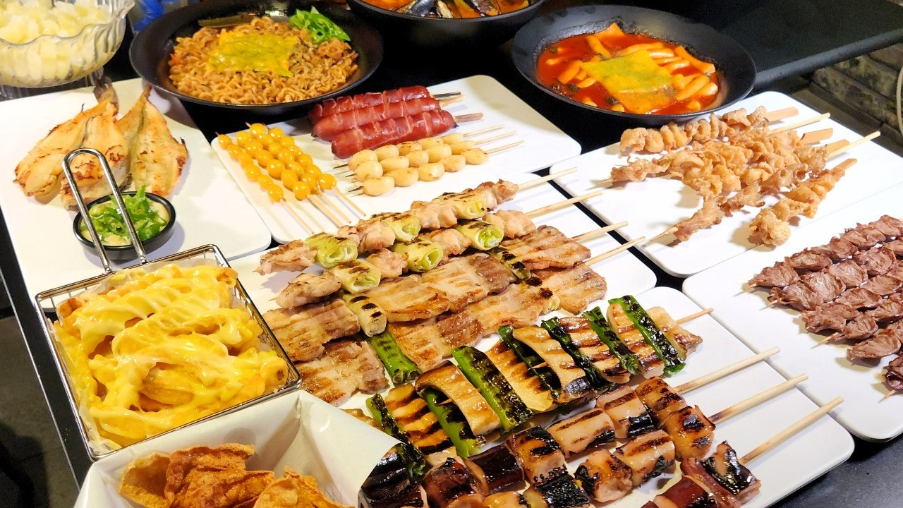 수숯불직화꼬치