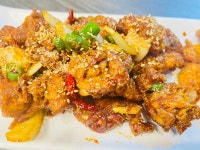 야채통닭 연산점