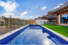 경주 보문 화랑 한옥풀빌라 펜션