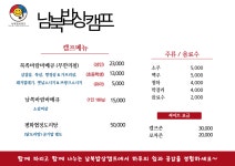 남북밥상캠프