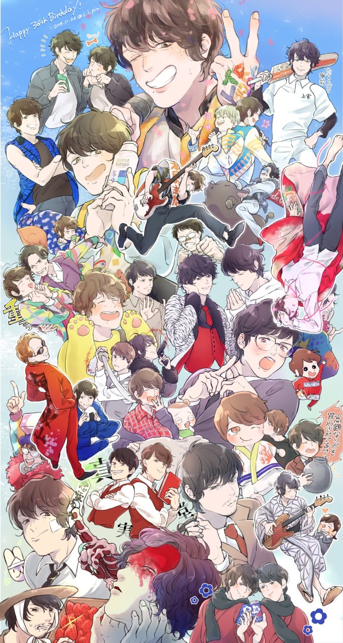 Anonymoousvictorz 写真 イラスト化 ジャニーズ