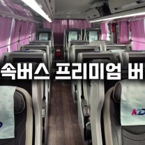 고속버스 프리미엄 버스 미러링 공항버스