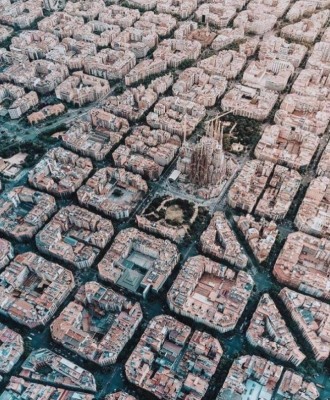 스페인 바르셀로나의 비현실적인 풍경 | 블로그