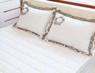 쥴리아 포플린 고밀도 핸드메이드 워싱침구 신혼침구세트 : 더자샵