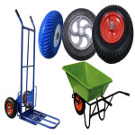 손수레 구루마 우레탄 수레바퀴 250mm (10) 통 발포바퀴 : 청운통상