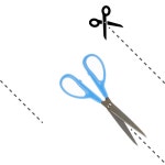 평화 크린 가위 불소코팅 재단용 다용도 문구 : 드림메이커