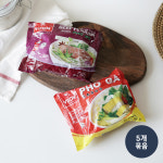 베트남 쌀국수 라면 비폰 포보 포가 택1 60gX5개 PHO BO PHO GA 봉지라면 : 본타몰