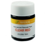 아이피피IPP 락카도료 CL200 클리어 레드 18ml : 하비다모아