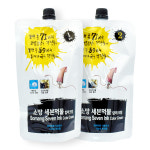 소망 인큐스 세븐 스피드 오징어먹물 칼라 크림 염색약 400ml : DC헤어마트