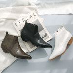 시크 웨스턴 부츠 4cm (911H12) : hollyshop