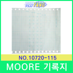 MOORE 212A013용 기록지 NO.10720-115 (114x16m) : 토리팡