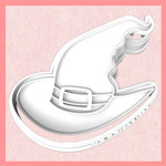 할로윈 마녀모자 - 3D쿠키커터 모양틀 쿠키틀 스탬프 떡케이크 : 하비다모아
