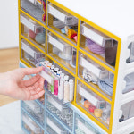 레고 블럭 공구 서랍 UP시스템 멀티박스 대형 9단 투명 다용도 수납 정리함 : 시스맥스 남서울