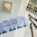 미니 무드조명 DIY 캘리그라피 체험 반제품 만들기 수업재료 : 글꼴아트샵