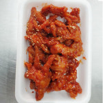 [서울,성남,하남 당일배송] 매콤달콤 무뼈 양념닭발 1팩 [암사 명성왕족발] : 동네시장 장보기