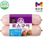 목우촌 주부9단 로스구이햄 500g : 푸드뱅크주식회사