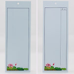 봉축 연화 등표(100매) 3호(중) 6색 택1 불교용품 연등 부처님 오신날 연등 : 붓다북