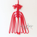 낙지발매듭 09 빨강 - 규방공예 재료, 전통매듭 : 이음규방