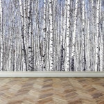 [에타홈][마이월플레이즈]리모델링벽지 포인트벽지인테리어 자작나무 숲 : 에타 집에 관한 모든 것