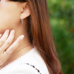 14k 18k 고레노G 핀귀걸이 : 소아벨라스토어