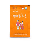 찬이네과수원 국내산 당근사과즙 100ml 30포 100프로 국산 착즙 : 찬이네과수원