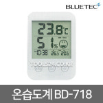 l주l자산 블루버드(블루텍) 탁상용 온습도계 BD-718/탁상시계 : 주식회사 자산
