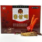홍삼순액 금산인삼 더굿진생농장 홍삼액 100mL 50포 : 생수삼청정