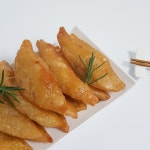 당일생산 대호 튀김만두 수제 야끼만두 50개 경동시장 군만두 : 여기집밥