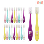 242 항균 이중 미세모 어린이 칫솔 20개입 국산 유아 칫솔 아기 키즈 초등학생 : 엠에스덴탈