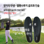발렌사루치 골프화전용 인솔 특수깔창 자세교정 남성 : 블루넷골프