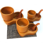 콩나물재배기 5-6인용 콩시루 황토 콩나물시루 새싹기르기 체험학습 : 천사돌