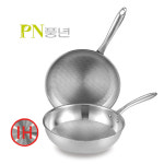 국산 인덕션 통3중 PN풍년 위더스 프로라인 스텐 후라이팬 28cm 프라이팬 IH : 탱이전자