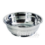 일우스텐 SUS304 타공소쿠리 스텐레스소쿠리 타공양푼 국내생산 식당용 단체식당용 : 일우스텐