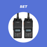 하이테라 디지털 무전기 PD468 / PD-468 (2대 세트상품) : 송파한빛무전기