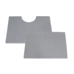 다용도 욕실 미끄럼방지 매트 빨래방 화장실 세탁실 입구 욕실매트 화이트 120x65 : 디비바