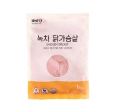 녹차 닭가슴살1kg x 10 개 ( 국내산 닭고기 ) : 하나에프디 주식회사