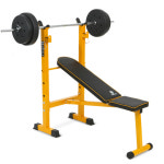 반석스포츠 그랜드 벤치프레스 단품 접이식 각도조절 평벤치 가정용 역기 운동 헬스 기구 : 반석스포츠