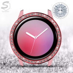 갤럭시워치3 41 45mm 호환 블링 큐빅 PC 보호 커버 하드 케이스 : 수나르 SUNARR
