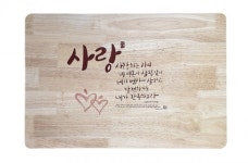 예배상 고무집성목-사랑(60 x 40 x 18) : 큰사랑기독교백화점