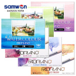 삼원 파브리아노 포스트카드 A6 수채화지 수채화종이 : 오피스굿